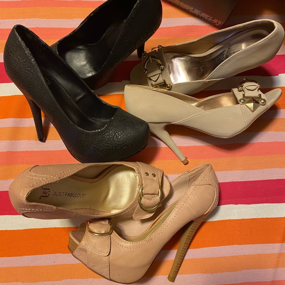High heel lot. Women’s size 6
